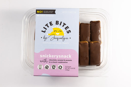 Snickery Snack - Gourmet Chocolate Caramel Peanut Bliss | Dairy-Free Gluten-Free Kosher | Premium Artisan Treat