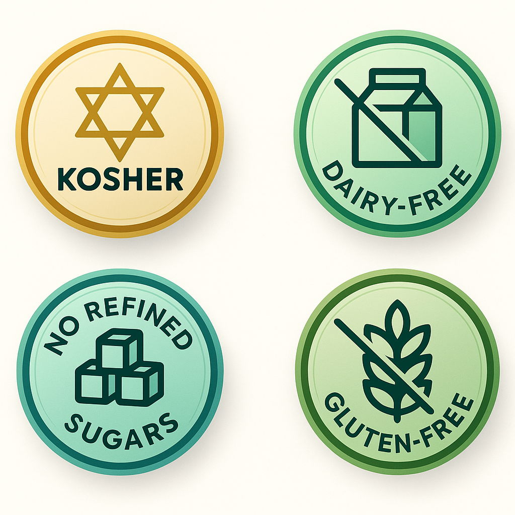 Optimized certification badges