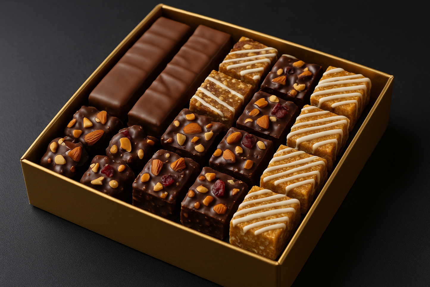 Web-optimized variety pack gift box